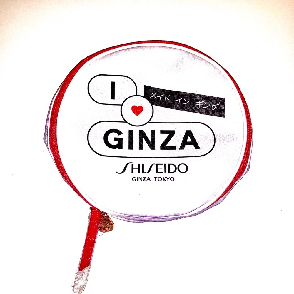 💄NWOT I ❤️ Ginza Shiseido Cosmetic Bag